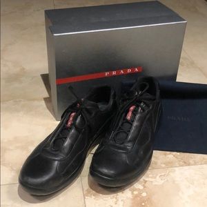 Men’s PRADA America’s Cup shoes w/dust bag